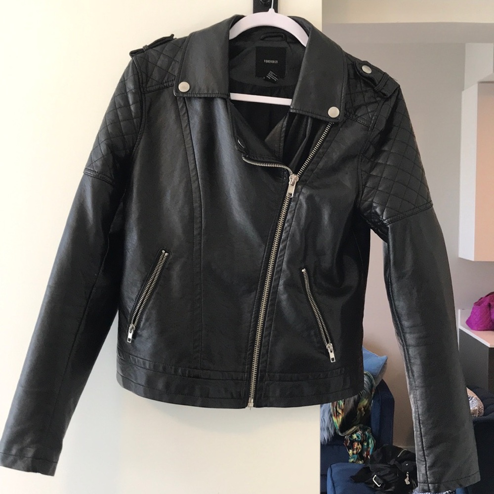 Leather jacket